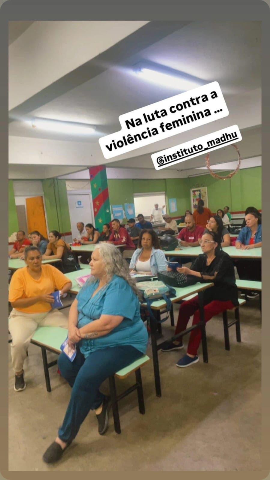 Campanha de ativismo e prevenção à violência contra a mulher — registro 1