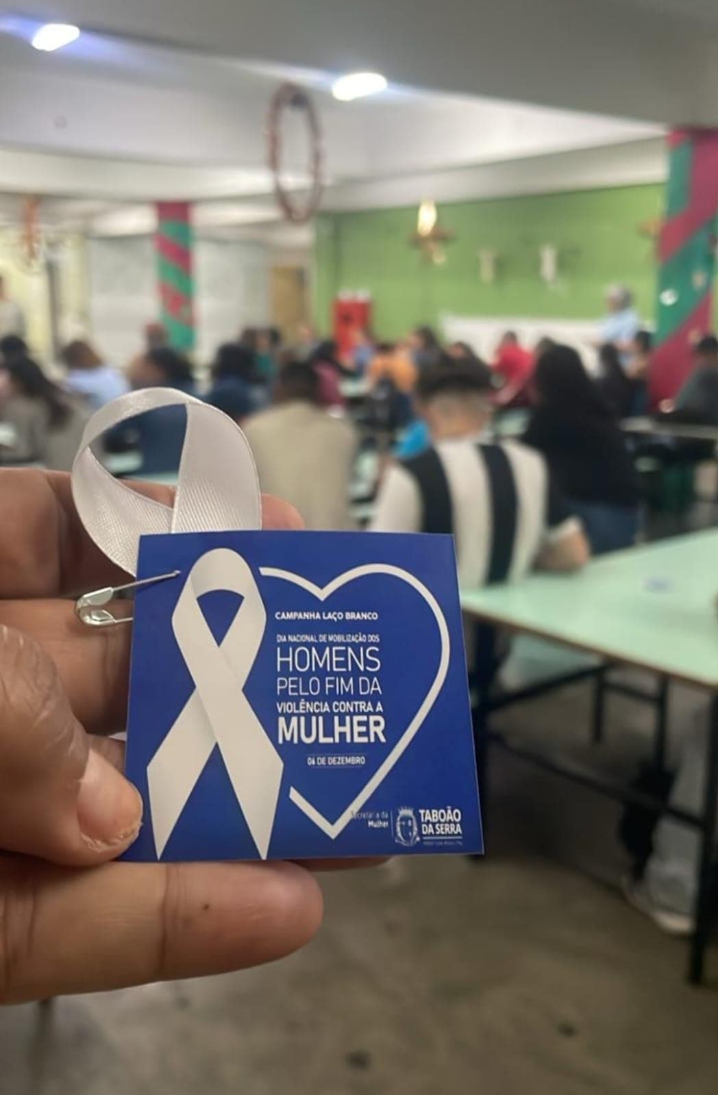 Campanha de ativismo e prevenção à violência contra a mulher — registro 4
