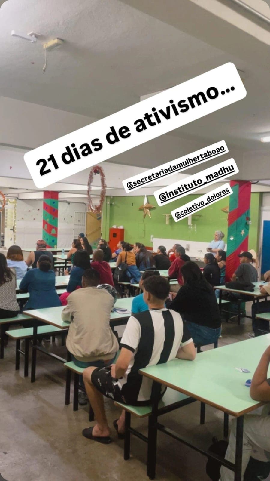 Campanha de ativismo e prevenção à violência contra a mulher — registro 5