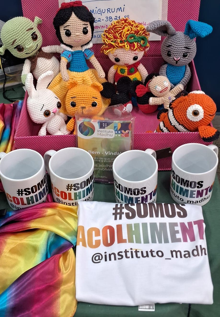 Participação do Instituto Madhu em feira de empreendedorismo feminino — registro 1