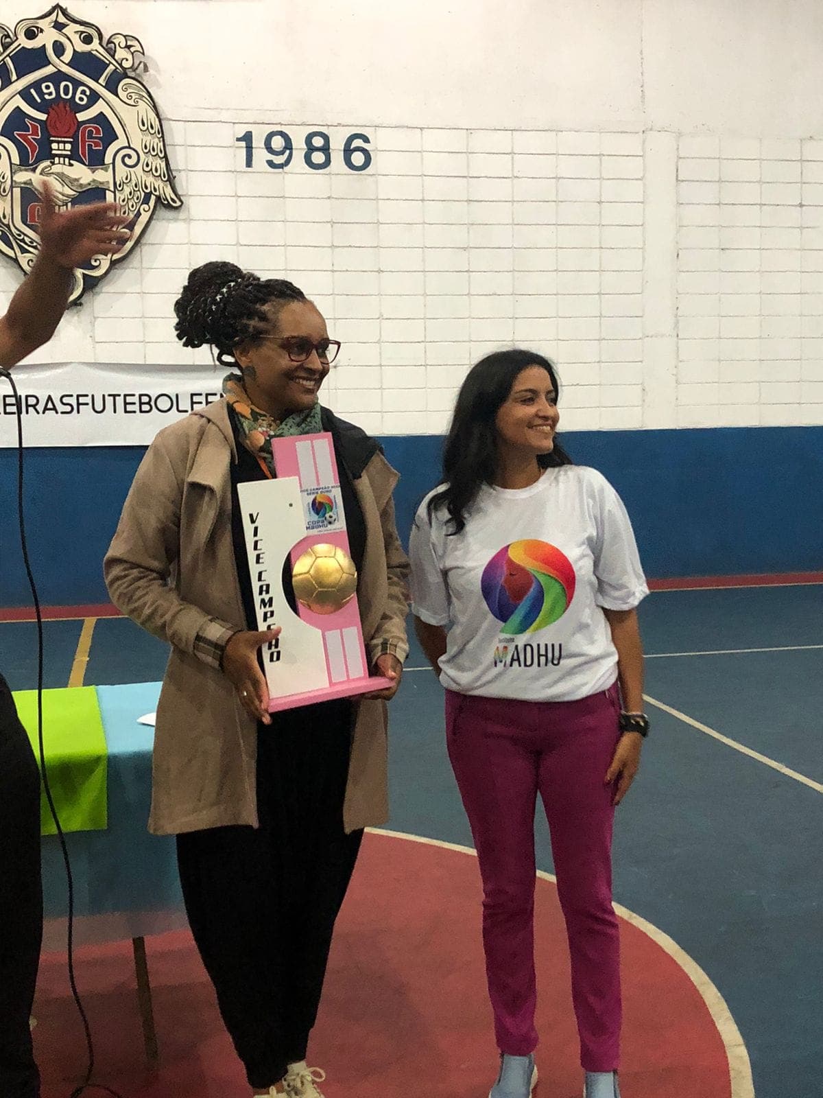 Campeonato feminino de futebol com participação do Instituto Madhu — registro 2