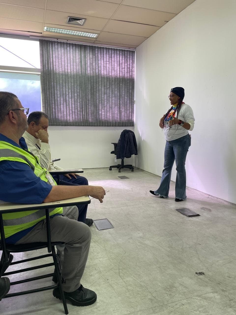 Encontro do Projeto Cactos para ressocialização de autores de violência — registro 1