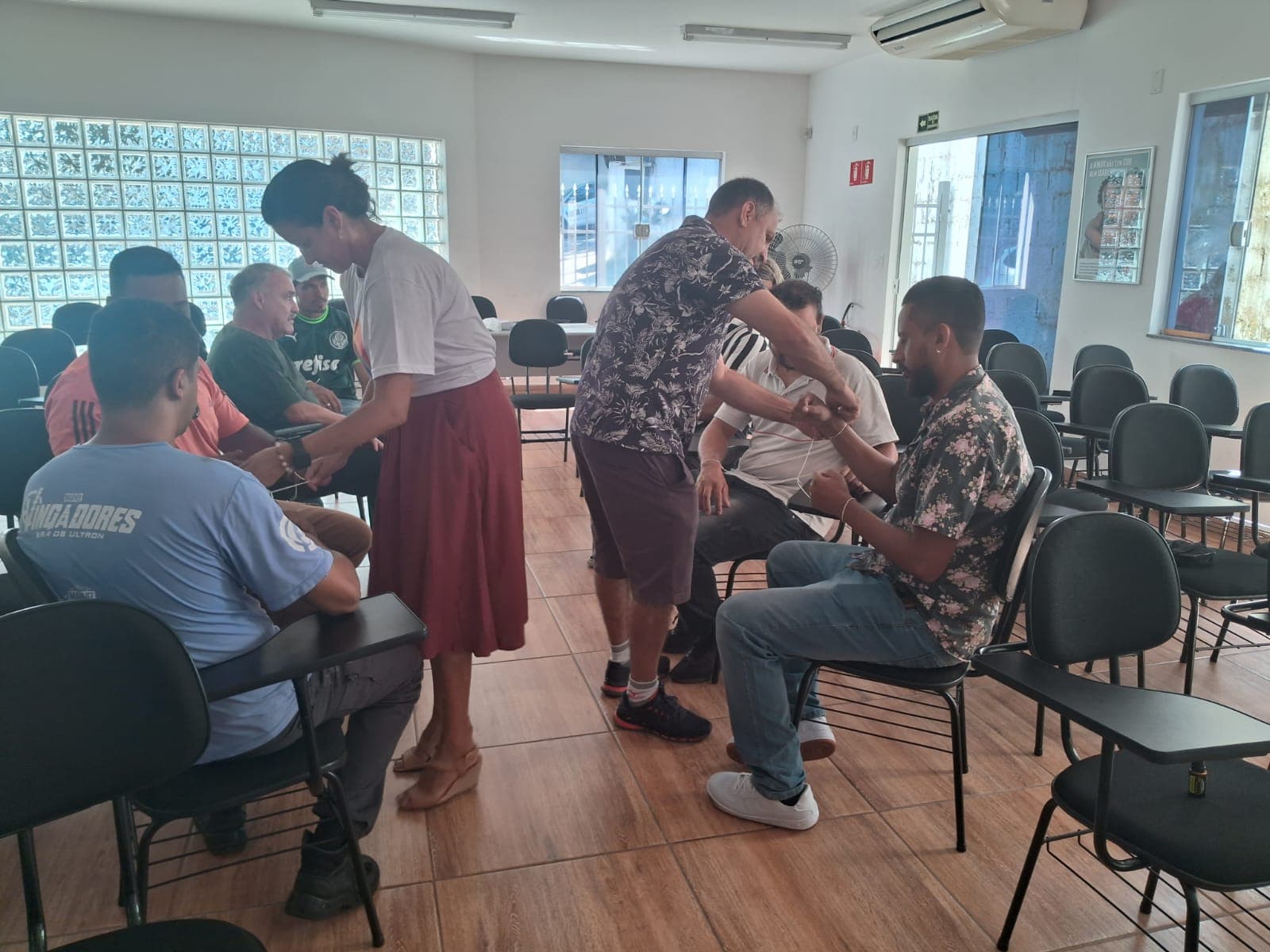 Encontro do Projeto Cactos para ressocialização de autores de violência — registro 4